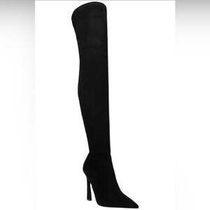 Steve Madden Laddy Pointed-Toe Over The Knee Dress Boots 6/7/7.5/8/8.5/9/9.5/10